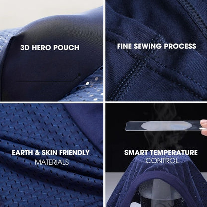 3 BOXHERO PREMIUM BAMBOO FIBRE BOXER SHORTS 1.0